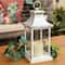 Kate Aspen® Hampton Ivory LED Vintage Decorative Lantern